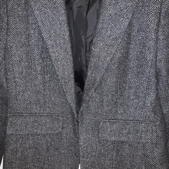 American Eagle Wool /Tweed Blend Velvet Blazer- M - Picture 7 of 8